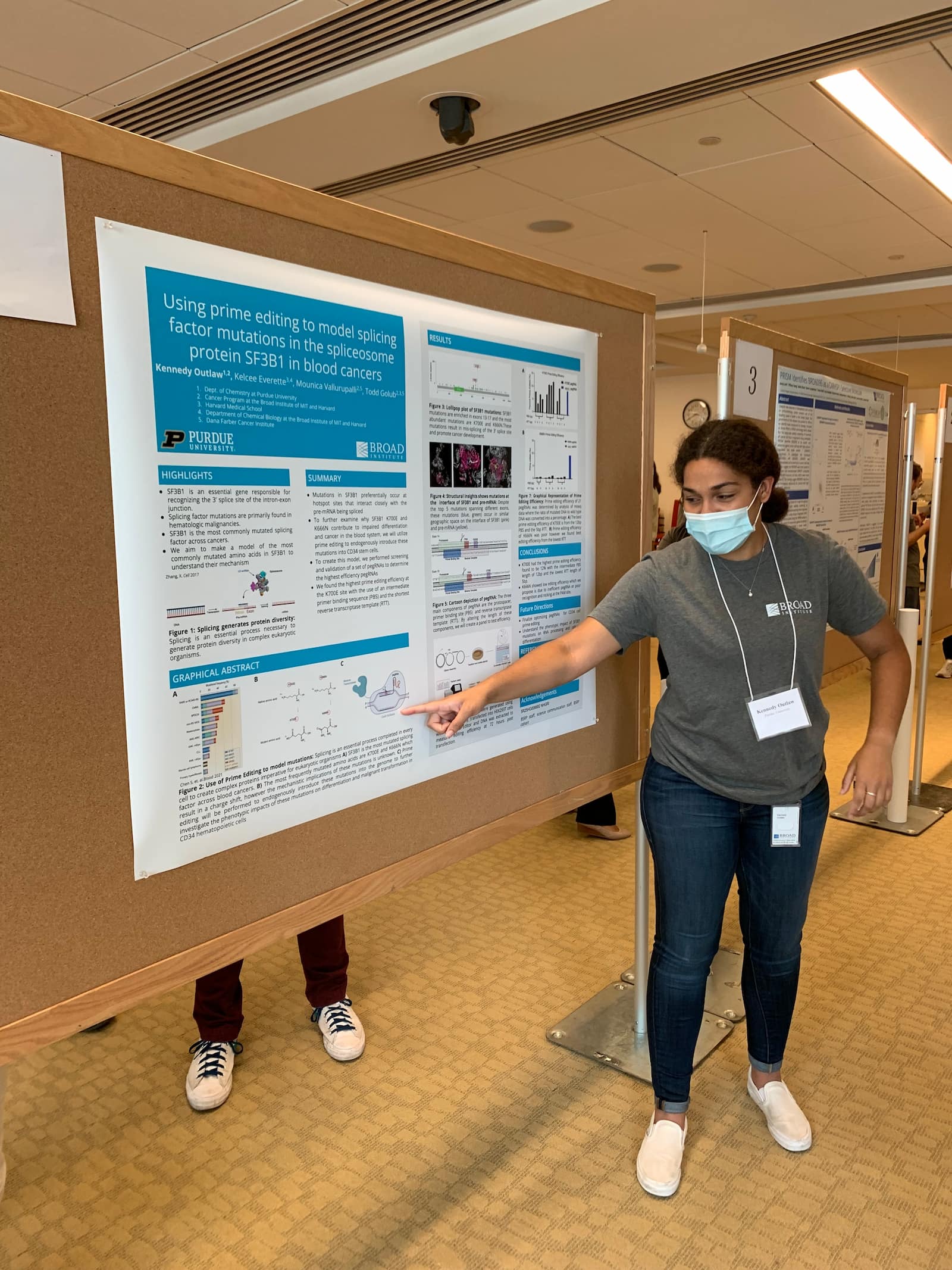 Kennedy's poster presentation